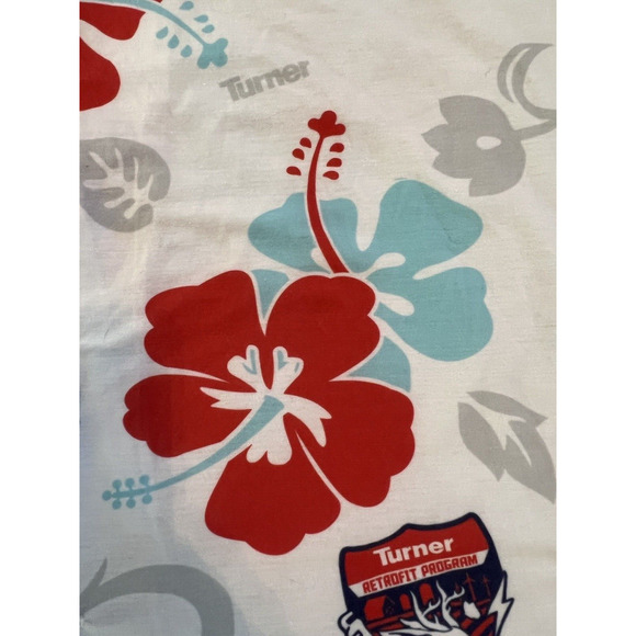 Krazy Klothes Hawaiian White with Red Flower Turner Retrofit Program Mens 3XL - Picture 5 of 10